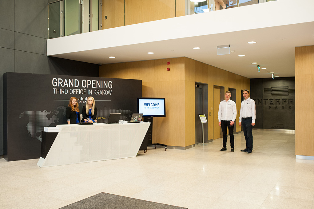 Cisco Grand Opening Krakow - event reception