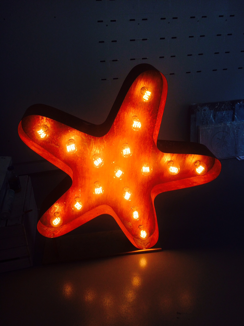 Illuminated Eventory star